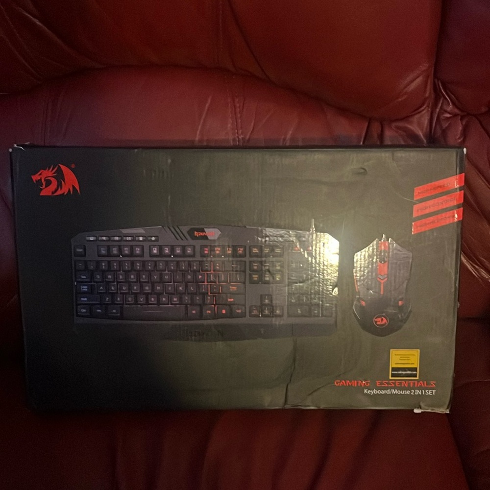 Gaming essentials red dragon JUST KEYBOARD
